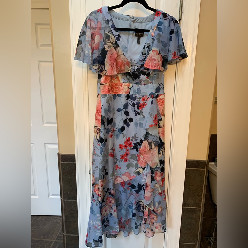 Adrianna Pappel Faux Wrap Dress